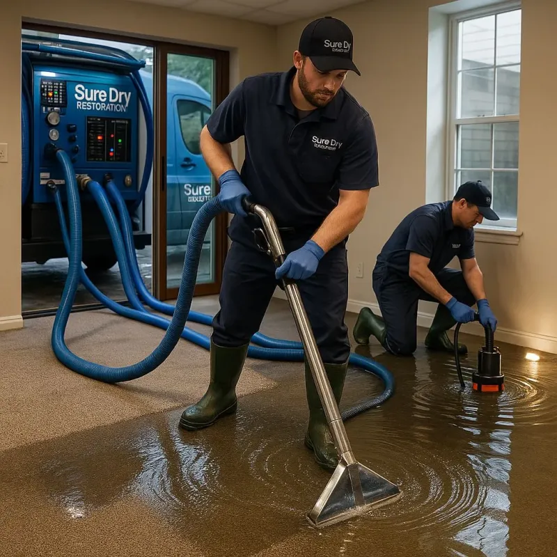 Water Extraction and Removal process in Glenn Heights, TX